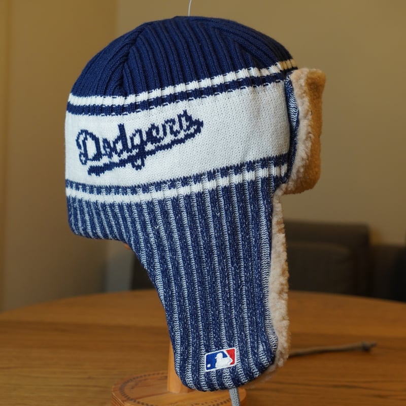NEWERA・ニューエラ ニット トラッパー MLB Knit Trapper ロサンゼルス