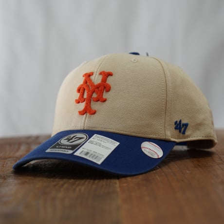 47BRAND フォーティーセブン キャップ ’47 ニューヨーク・メッツ クーパーズタウン・フェアフィールド 47 MVP BCPTN-FIRFD16HTP-SS62
