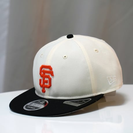 NEW ERA・ニューエラ RC 9FIFTY Flat Visor powered by GORO (min-nano) サンフランシスコ・ジャイアンツ クローム/ブラック