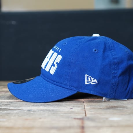 NEWERA・ニューエラ 9THIRTY レザーストラップ League Buckle ロサンゼルス・ドジャース ダークロイヤル  14667920