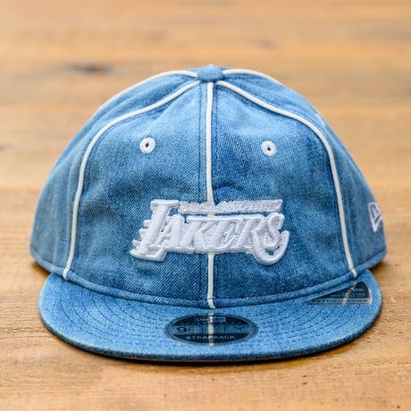 NEW ERA・ニューエラ　 RC 9FIFTY Retro Series ロサンゼルス・レイカーズ ウォッシュドデニム　八村塁　Rui Hachimura