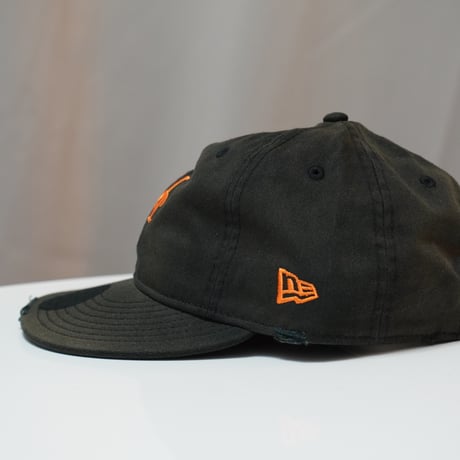 NEW ERA・ニューエラ 9THIRTY powered by GORO (min-nano) ニューヨーク・メッツ ダメージ/パッカブルバイザー/モンレーウォッシュ ブラック