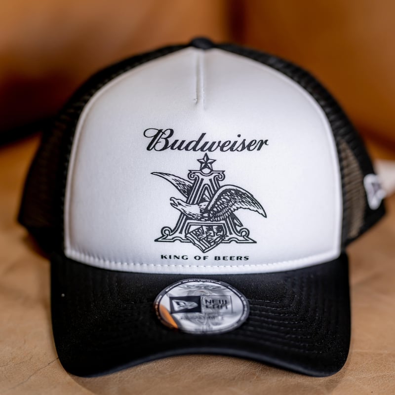 ニューエラ/NEWERA バドワイザー コラボ 廃盤 レア ニューエラがバドワイザーとのコラボアイテムを発売、オリジナル