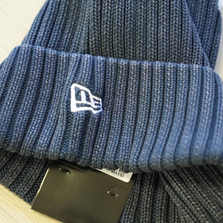NEW ERA・ニューエラ リブ カフニット Italian Wash イタリアンウォッシュ ネイビー