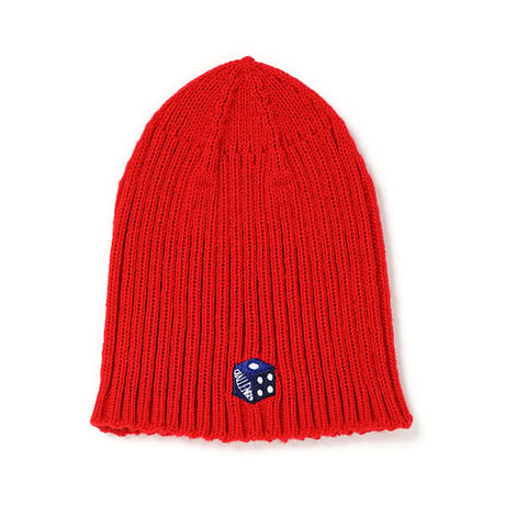 チャレンジャー CHALLENGER　DICE KNIT CAP RED