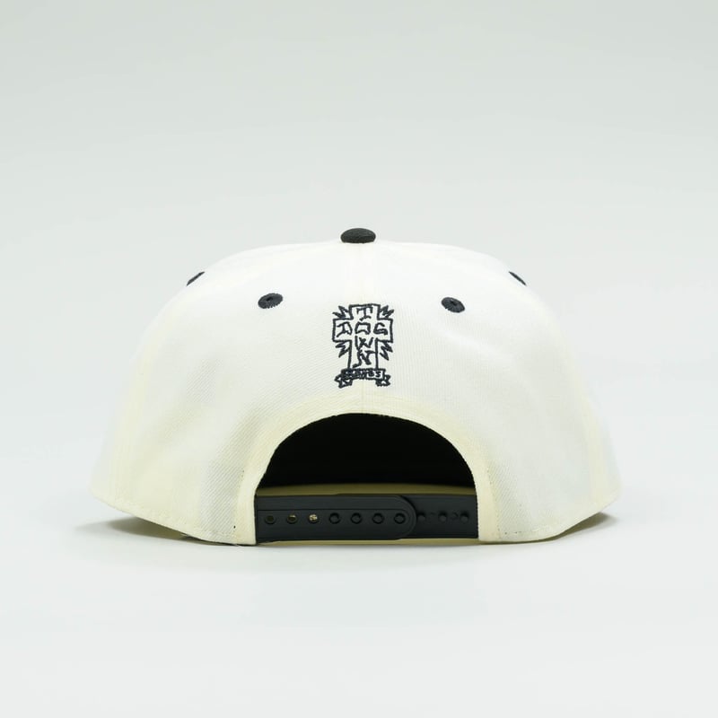NEWERA・ニューエラ 9FIFTY DOG TOWN ドッグタウン ロゴ クロームホワ