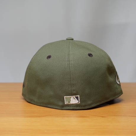 NEW ERA・ニューエラ 59FIFTY MLB Camouflage Color ニューヨーク・ヤンキース Color Variation ニューオリーブ/ウォルナット