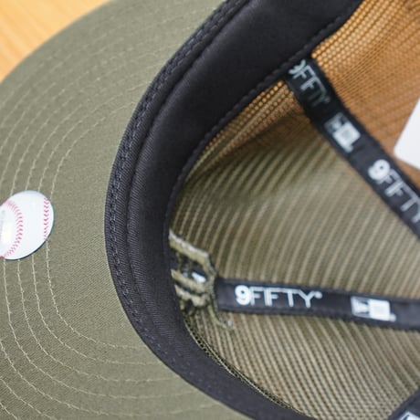 NEW ERA・ニューエラ 9FIFTY All Mesh デトロイト・タイガース ニューオリーブ