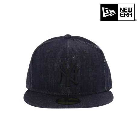 NEW ERA・ニューエラ　 59FIFTY NEW ERA NEYYAN JPDENIM INDDEN　JAPAN DENIM・ジャパンデニム　ニューヨーク・ヤンキース（カイハラデニム）