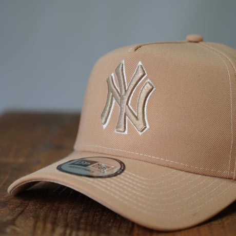 NEW ERA・ニューエラ　9FORTY A-Frame Pancakes ニューヨーク・ヤンキース タン