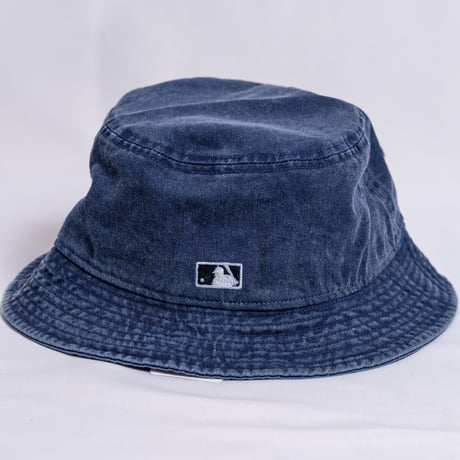 NEW ERA・ニューエラ　 バケット01 ニューヨーク・ヤンキース アシッドウォッシュ（ネイビー）（M/Lサイズ）
