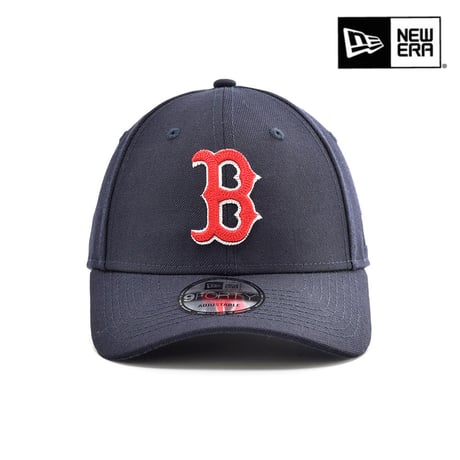 NEW ERA・ニューエラ　ネイビー ラディアントレッド New Era 9FORTY Cap MLB Custom Design Boston Red Sox