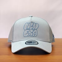 NEW ERA・ニューエラ 9FORTY A-Frame トラッカー Wall Art グレー
