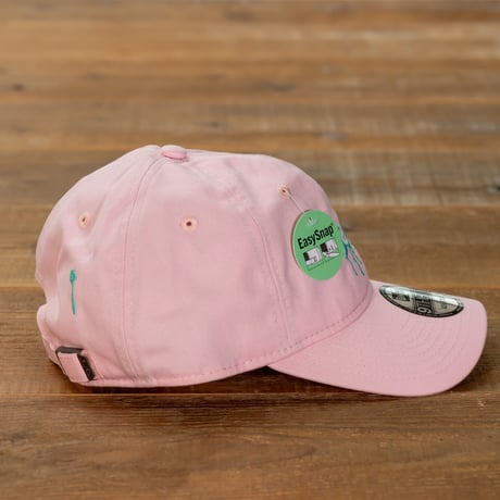 NEW ERA ニューエラ 　9THIRTY イージースナップ X-girl ミルズロゴ ドリッピング ピンク