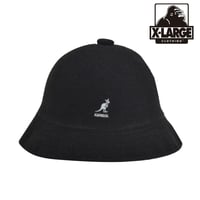 エクストララージ XLARGE x KANGOL BERMUDA HAT BLACK