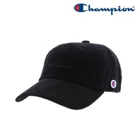 チャンピオン Champion　CORDUROY CAP BLACK