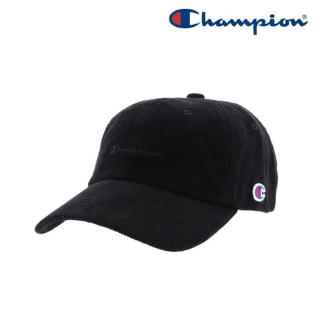 チャンピオン Champion　CORDUROY CAP BLACK