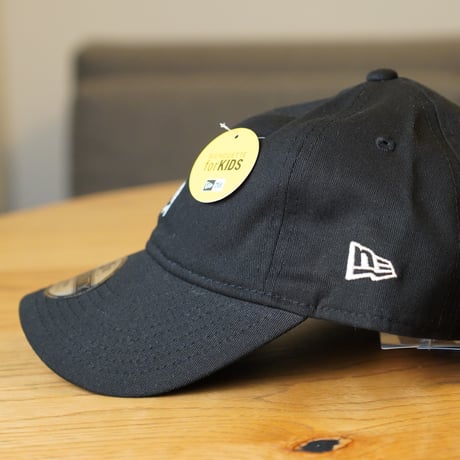 NEWERA・ニューエラ Youth 9TWENTY MLB Chain Stitch シカゴ・ホワイトソックス ブラック キッズ キャップ 帽子 920 13762836