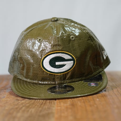 NEW ERA・ニューエラ　RC 9FIFTY フラットバイザー Powered by GORO NAKATSUGAWA（min-nano）グリーンベイ・パッカーズ オリーブ