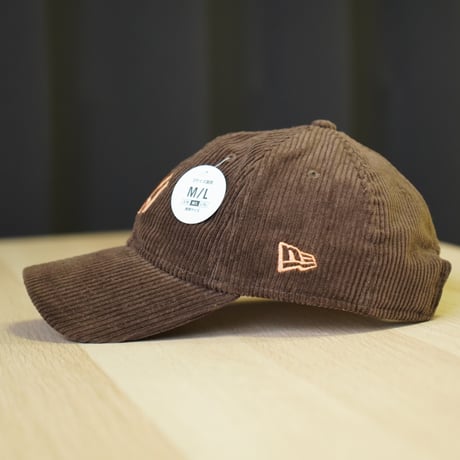 NEW ERA・ニューエラ 9TWENTY Corduroy コーデュロイ ニューヨーク・ヤンキース ダークブラウ