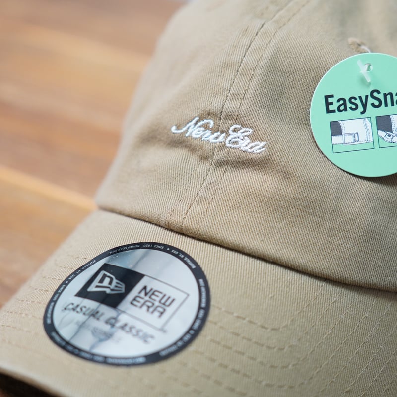NEWERA・ニューエラ カジュアルクラシック Strap Logo カーキ
