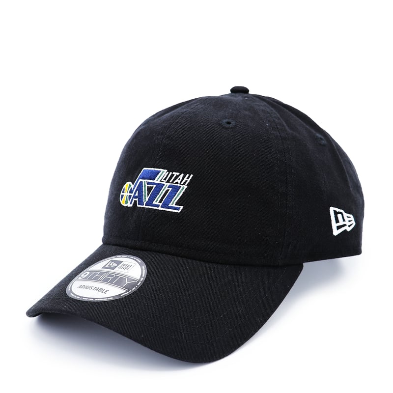 NEW ERA・ニューエラ 9THIRTY NBA ミドルロゴ ユタ・ジャズ ブラック