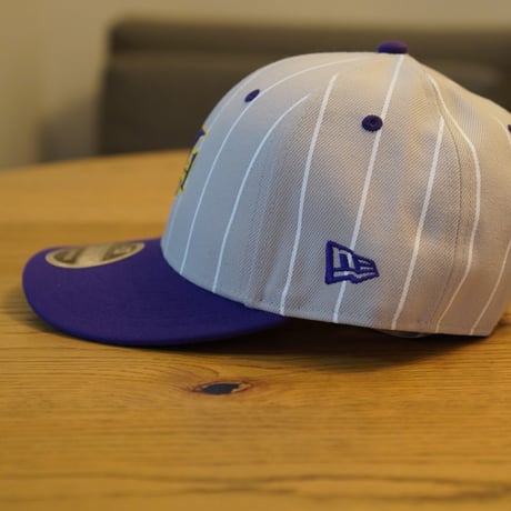 NEWERA・ニューエラ　LP 9FIFTY NBA 2-Tone ロサンゼルス・レイカーズ ストーン トゥルーパープルバイザー