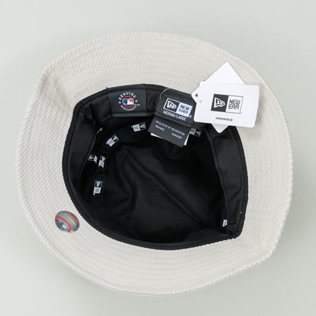 NEW ERA・ニューエラ　  バケット01 MLB Corduroy コーデュロイ ロサンゼルス・ドジャース ライトベージュ（M/Lサイズ）　大谷翔平　SHOHEI OHTANI