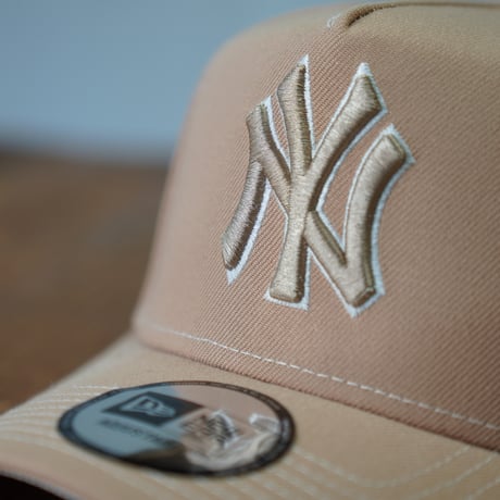 NEW ERA・ニューエラ　9FORTY A-Frame Pancakes ニューヨーク・ヤンキース タン