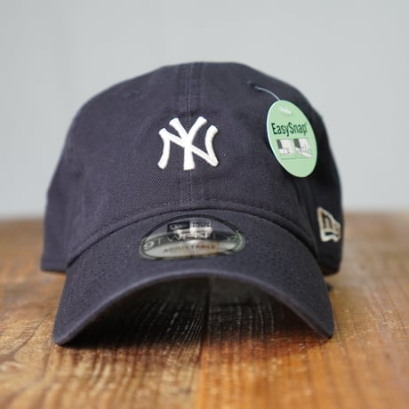 NEW ERA・ニューエラ　9TWENTY Khaki Sweat Band ニューヨーク・ヤンキース ネイビー カーキスウェットバンド