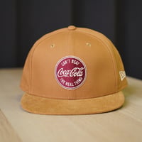 NEW ERA・ニューエラ 59FIFTY Coca-Cola コカ･コーラ ライトブロンズ/ウィート