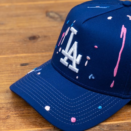 NEW ERA・ニューエラ　9FORTY A-Frame スプラッシュエンブロイダリー ロサンゼルス・ドジャース（ダークロイヤル）　大谷翔平　SHOHEI OHTANI
