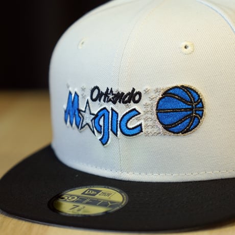 NEW ERA・ニューエラ 59FIFTY NBA Hardwood Classics オーランド・マジック サンディーリネン/ブラック