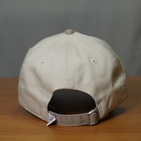 NEW ERA・ニューエラ 9TWENTY MLB Chain Stitch チェーンステッチ ロサンゼルス・ドジャース アイボリー/アッシュブラウン 14668019