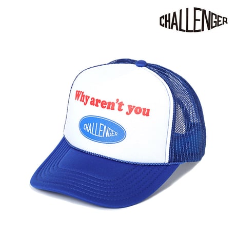 チャレンジャー CHALLENGER　W.A.Y CHALLENGER CAP BLUE