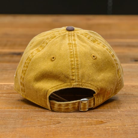 NEW ERA・ニューエラ　  9TWENTY Acid Wash ニューヨーク・メッツ マスタード ブラウンバイザー