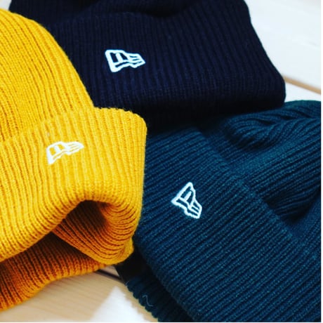 NEWERA ニューエラ　ポンポンニット リブ ブリティッシュグリーン