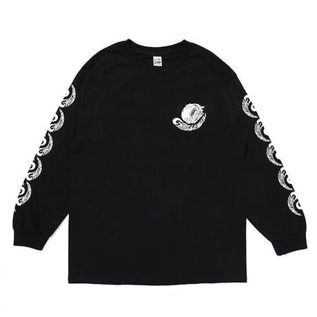 チャレンジャー CHALLENGER　WHEELS L/S TEE（BLACK）