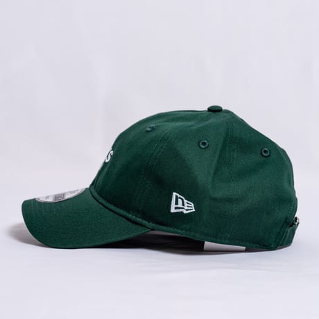 NEW ERA・ニューエラ　 9TWENTY MLB Side Logo オークランド・アスレチックス ミニロゴ（ダークグリーン）