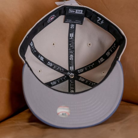 NEW ERA・ニューエラ　  59FIFTY MLB Stone Color ロサンゼルス・ドジャース ストーン スレートバイザー　大谷翔平　SHOHEI OHTANI
