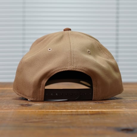 NEWERA・ニューエラ　9FORTY A-Frame Iced Latte オークランド・アスレチックス カーキ ウォルナットバイザー