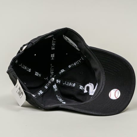 NEW ERA・ニューエラ　9THIRTY Side Patch MLB  シカゴ・ホワイトソックス（ブラック）