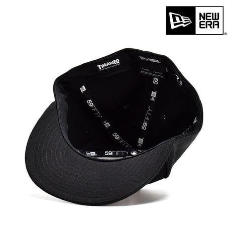 NEW ERA・ニューエラ　59FIFTY NEW ERA THRASHER STICKER BLK