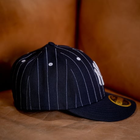 NEWERA・ニューエラ　 LP 59FIFTY MLB Pinstripe ニューヨーク・ヤンキース（ネイビー）