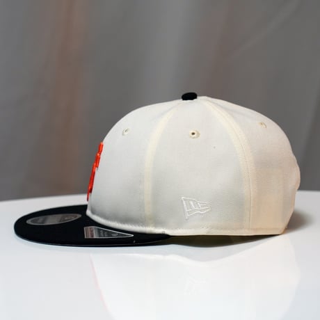 NEW ERA・ニューエラ RC 9FIFTY Flat Visor powered by GORO (min-nano) サンフランシスコ・ジャイアンツ クローム/ブラック