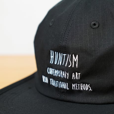 HUNTISM ハンティズム 6パネルキャップ Embroidery RS Cap / Black htm261006