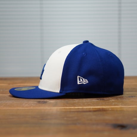 NEWERA・ニューエラ　LP 59FIFTY MLB 2-Tone ロサンゼルス・ドジャース クロームホワイト/ダークロイヤル