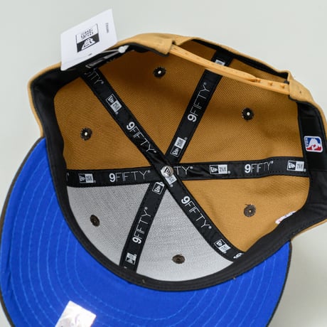 NEW ERA・ニューエラ　  LP 9FIFTY NBA Color Custom フィラデルフィア・76ers ウィート ウォルナットバイザー