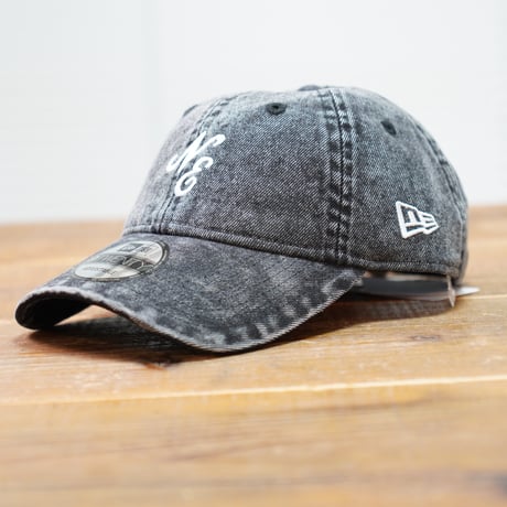 NEWERA・ニューエラ　9TWENTY Chemical Wash Classic Logo クラシックロゴ ブラック
