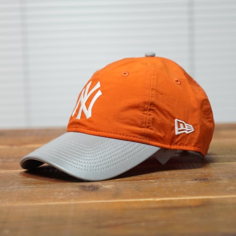 NEWERA・ニューエラ　9THIRTY Powered by GORO NAKATSUGAWA（min-nano）ニューヨーク・ヤンキース オレンジ リフレクターバイザー